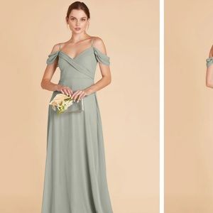 Spence convertable dress chiffon sage Birdy Grey size S